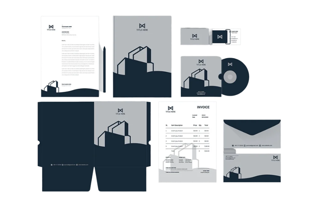 Lunr Digital Brand Design Collage